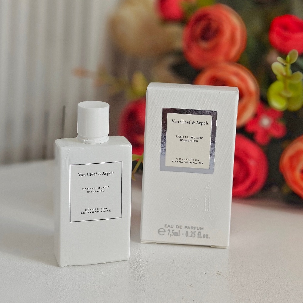New Van Cleef & Arpels Collection Extraordinaire Santal Blanc EDP 0.25oz/ 7.5 ml